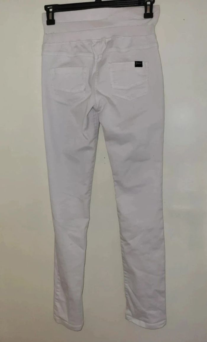 Slim blanc femme - photo numéro 5
