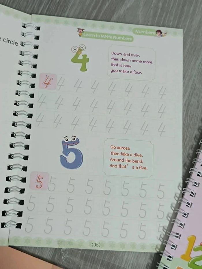 Lot de 4 cahiers d'écriture magique - photo numéro 4