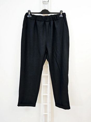 Pantalon revers noir
