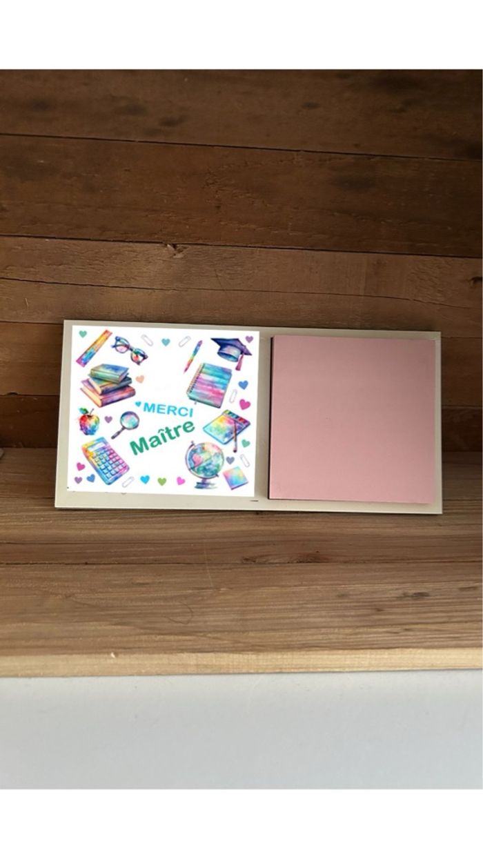 🎁 Support Post-it – Merci Maîtresse