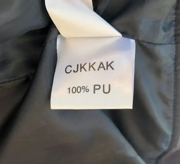 Rip Curl Perfecto jacket fake leather black Mens M - photo numéro 12