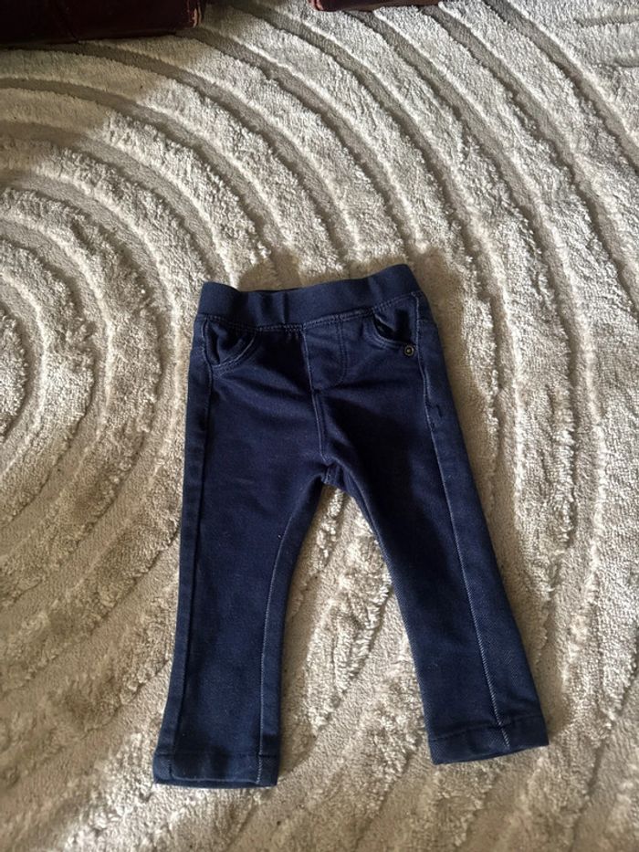 Pantalon bébé bleu Vertbaudet – Taille 3 mois (60 cm)