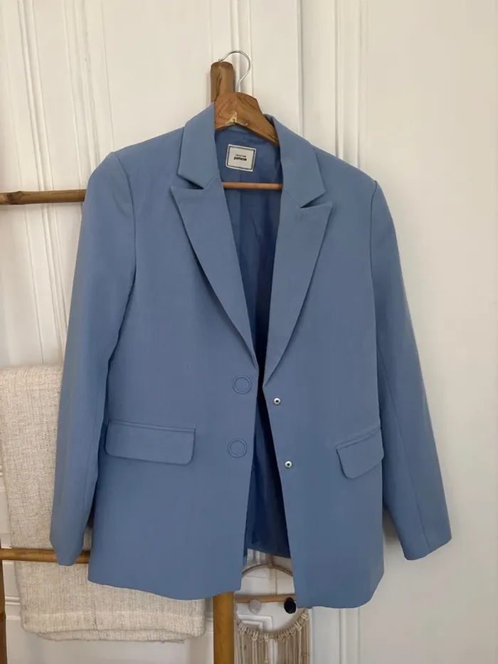 Veste blazer bleu