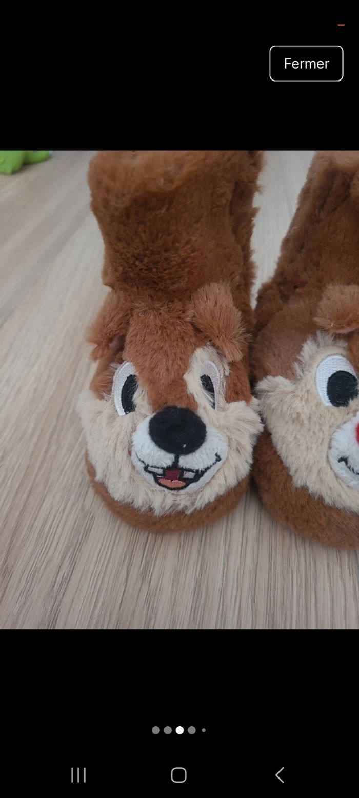 Chaussons bebe tic et tac - photo numéro 3