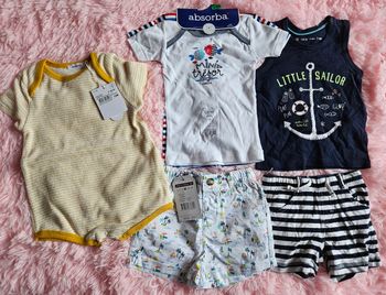 Lot 12 mois ete garçon neuf 