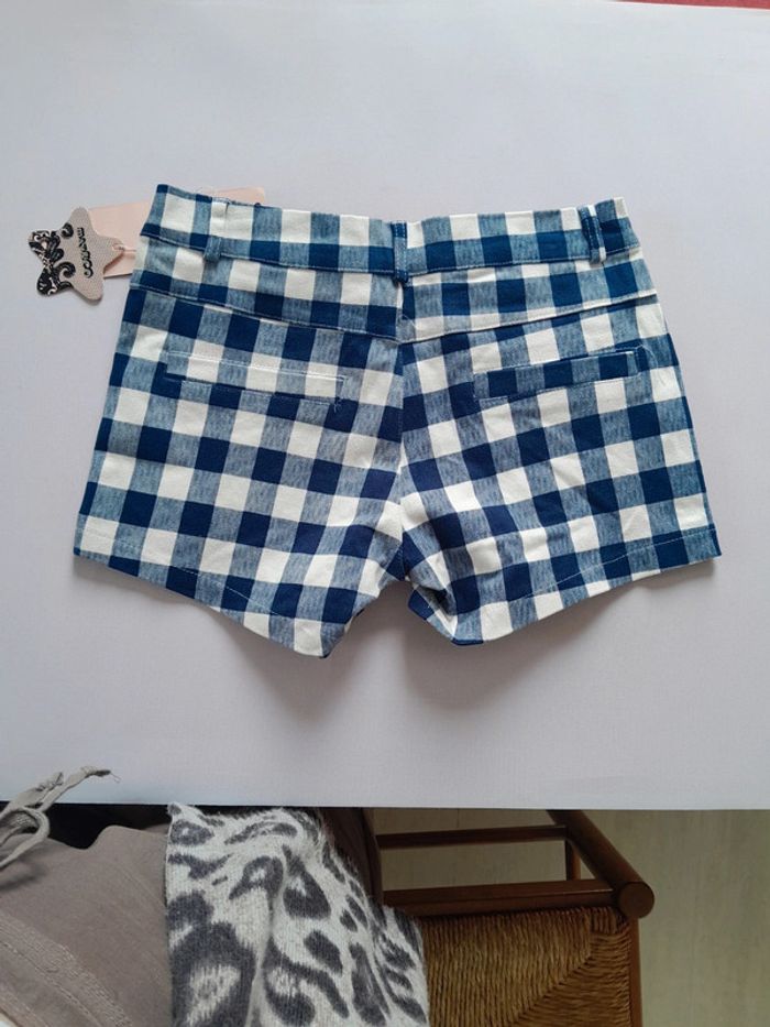 Petit short carreaux may&co - photo numéro 2
