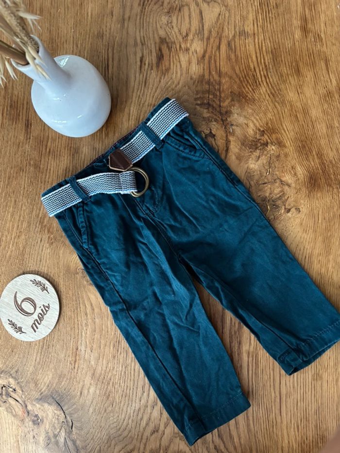Pantalon marine 6 mois - photo numéro 2
