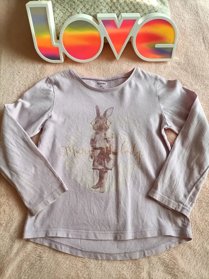 Lot t-shirt ML 6 ans fille - photo numéro 6