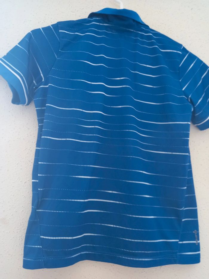 Polo garçon rayures bleu et blanc Taille : 8 ans - photo numéro 5