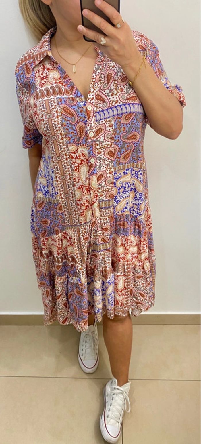 Jolie Robe Imprimée Taille 38 - photo numéro 6