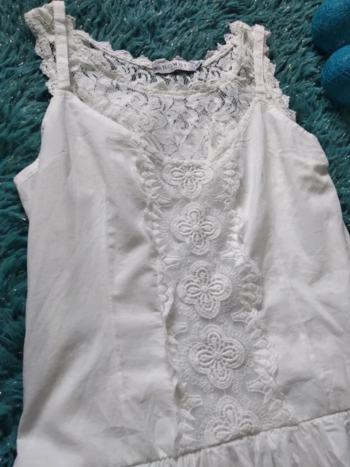 Tunique blanche dentelle - photo numéro 4