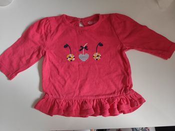 Tee-shirt fille 3mois