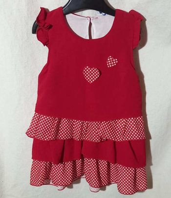 robe rouge Mots d'Enfants