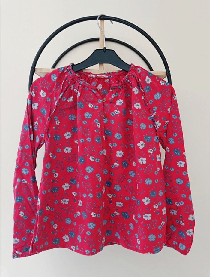 10 ans blouse tape a l'oeil