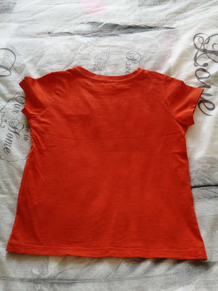 Tshirt orange dpam - photo numéro 3