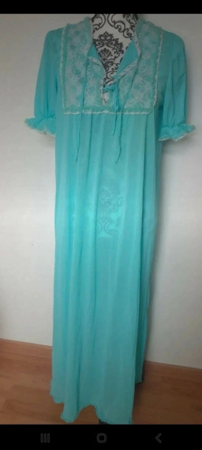 Longue chemise de nuit vintage