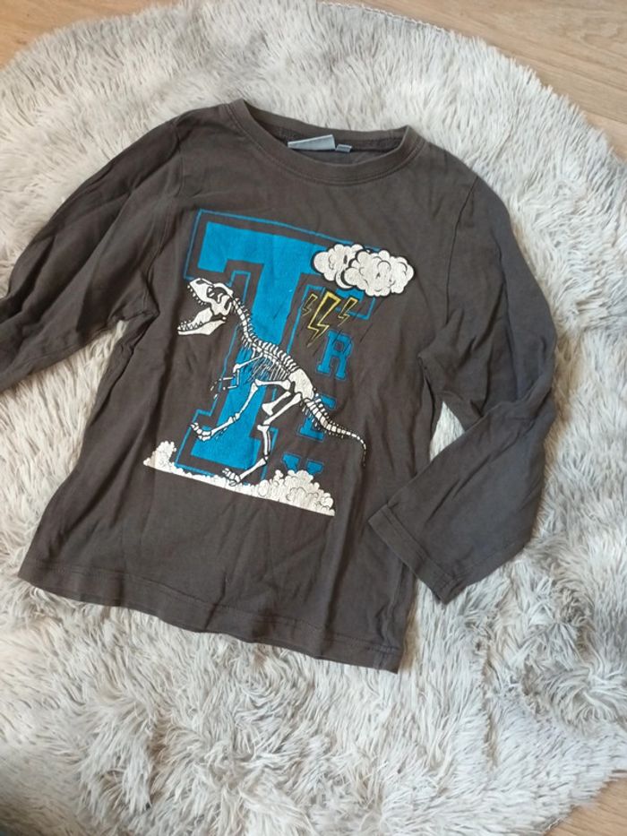 Tee-shirt "dinosaure" nky taille 6 ans