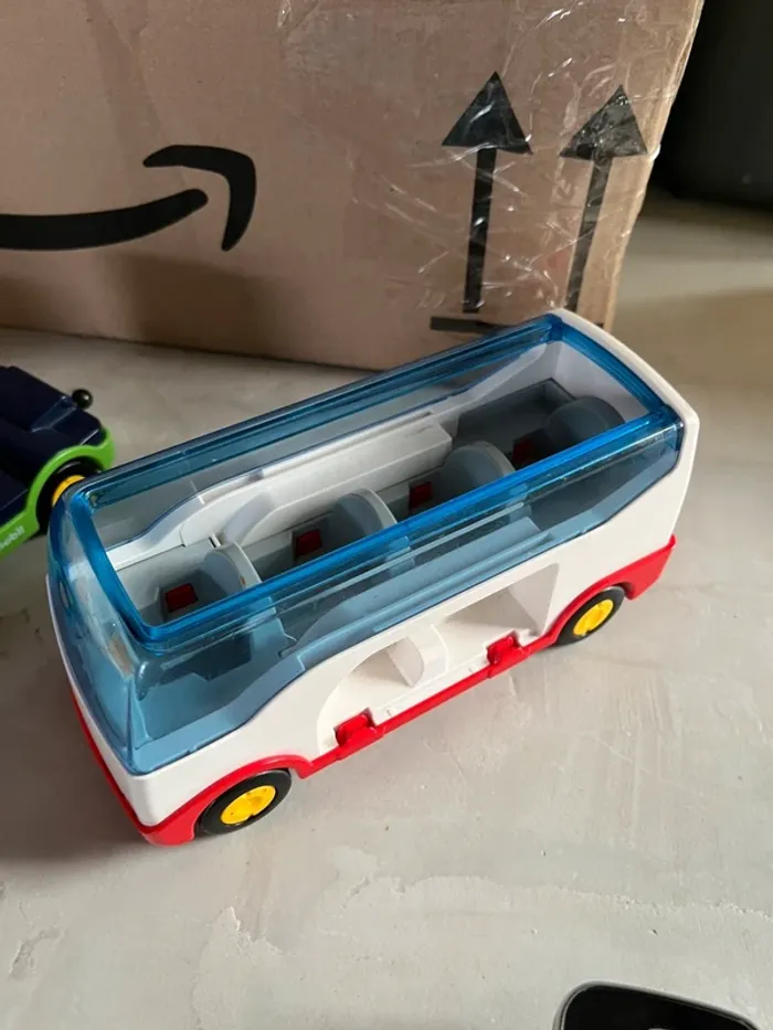 Lot petits véhicules playmobil 123 - photo numéro 2