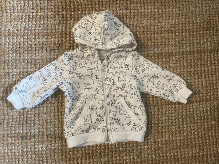 Gilet à capuche