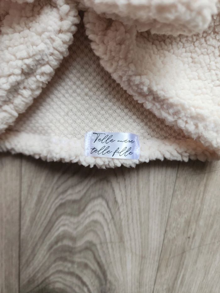 Turban moumoute noeud meline creme - photo numéro 2