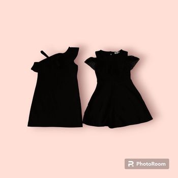 Lot de deux magnifiques robes noires taille 8 ans