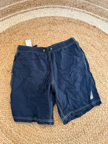 Short de Bain Nautica Marine Homme M | Très Bon État | Style Classique | BS1984