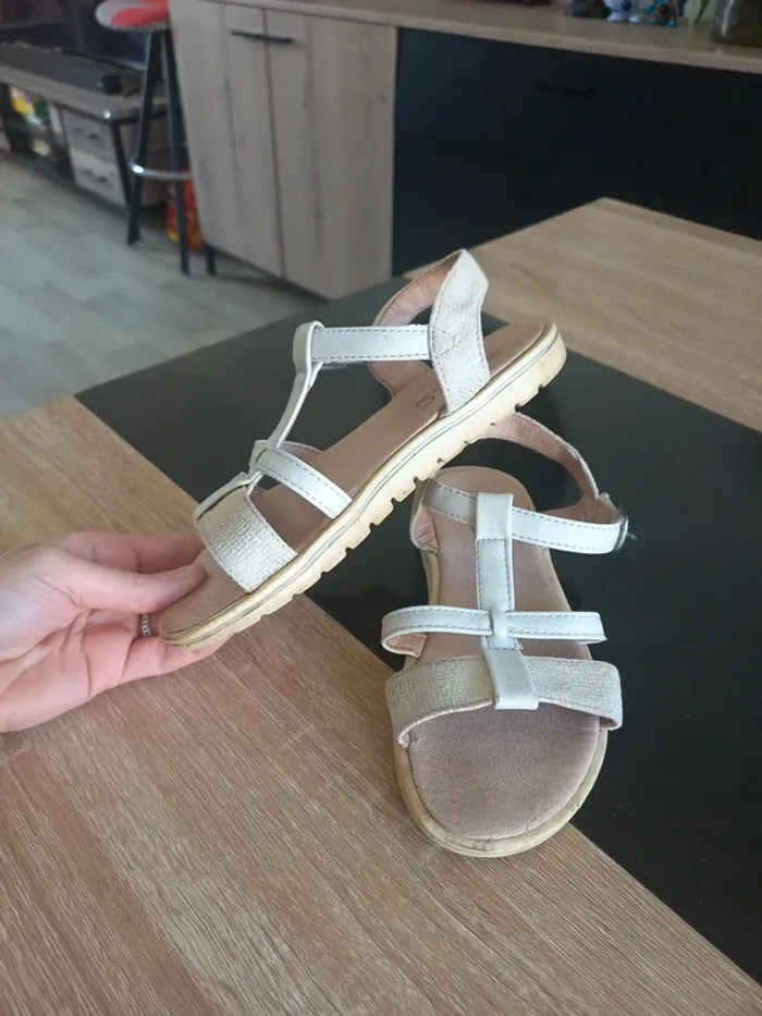 Sandales fille T.32 - photo numéro 7