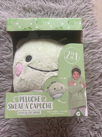 Sweat à capuche peluche / surpyjama