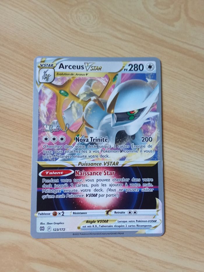 Carte pokémon.carte naissance Star - photo numéro 2