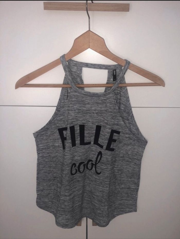 Débardeur gris undiz