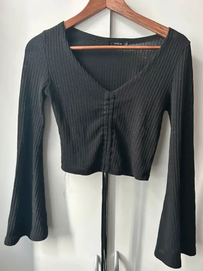 Haut de soirée noir – Taille M