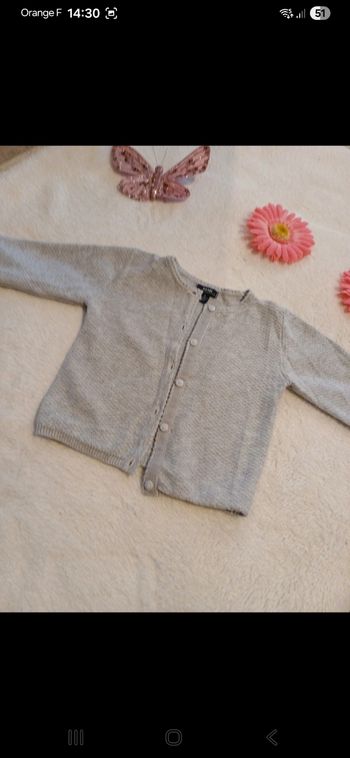 Gilet bébé taille 3 mois