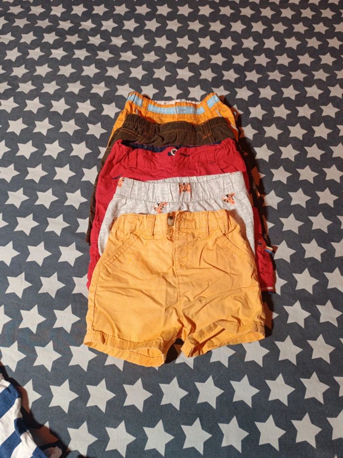 Lot de 9 shorts T9 mois en bon état - photo numéro 6