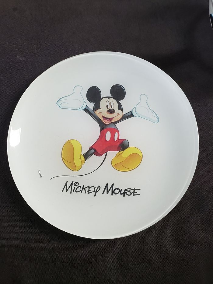 Assiette Mickey et bol Minnie - photo numéro 2