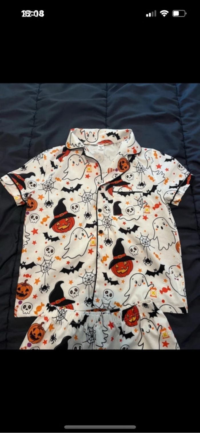 Pyjama enfant Halloween taille 14 ans - photo numéro 3