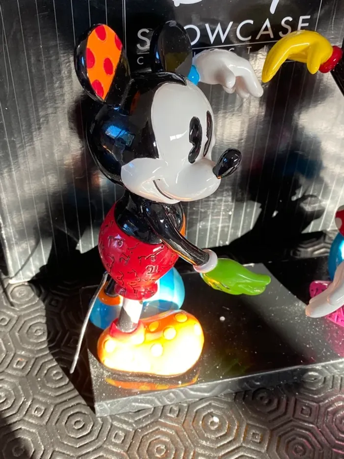 Figurine disney britto mickey minnie - photo numéro 2