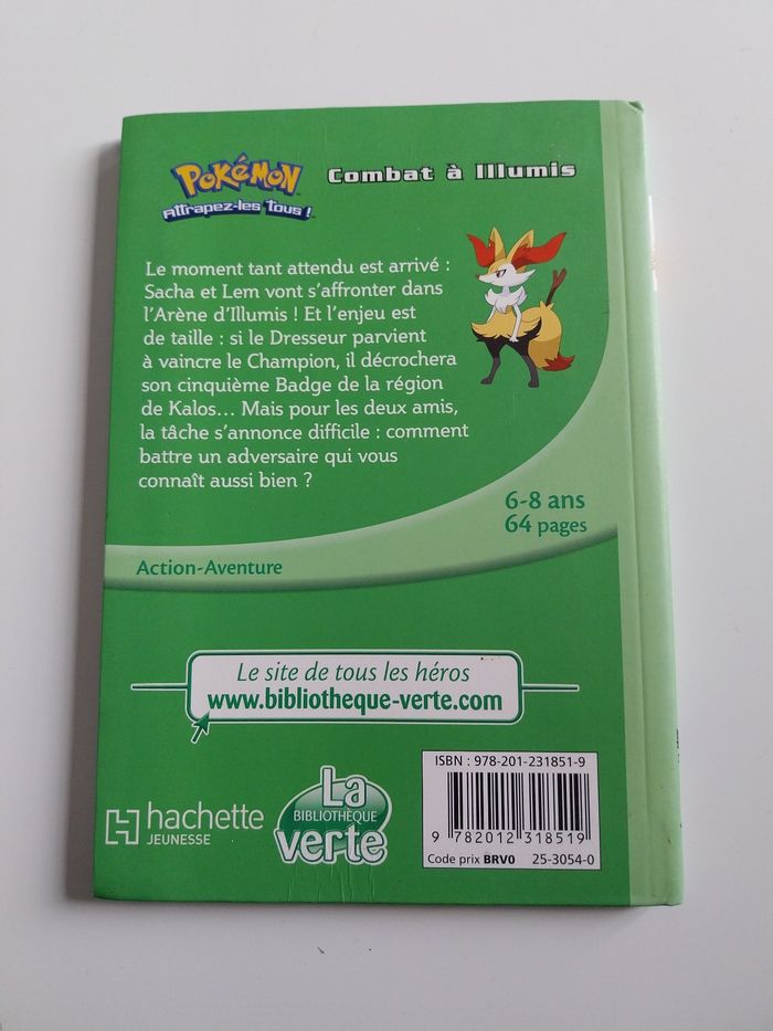 Livre Pokemon Combat à Illumis - photo numéro 3
