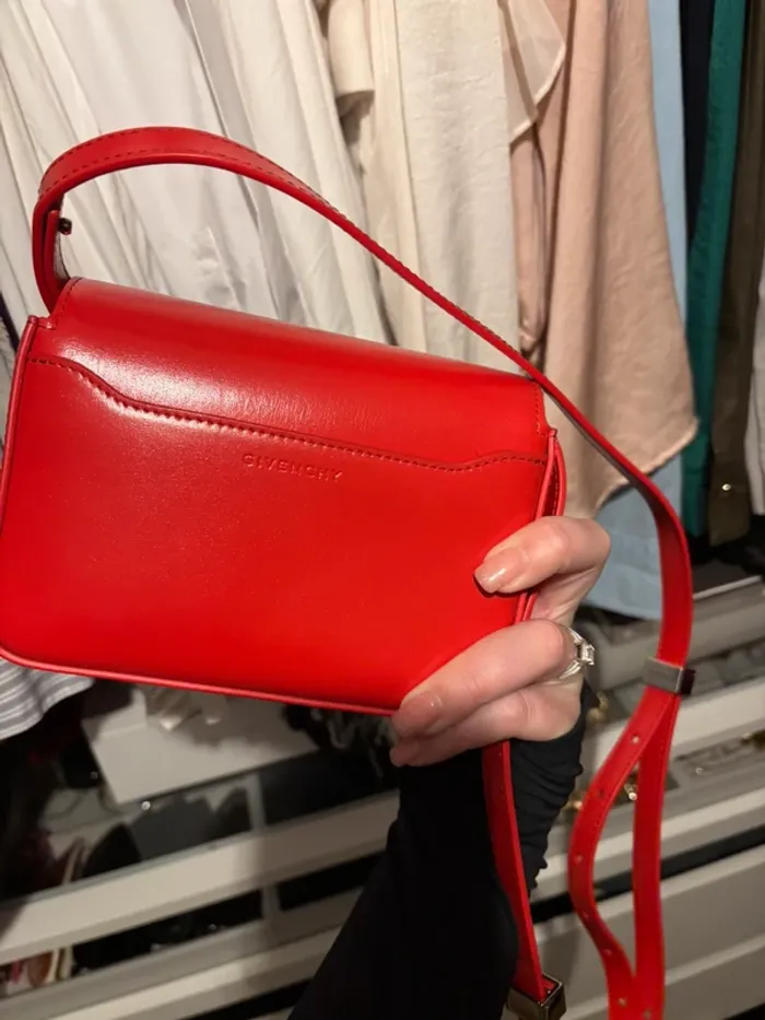 Sac bandoulière rouge - photo numéro 5