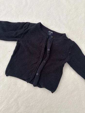 Gilet marine simple 3 mois