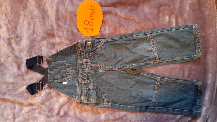 Salopette denim