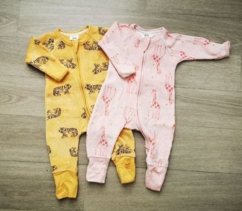 Lot pyjama velours 3 mois