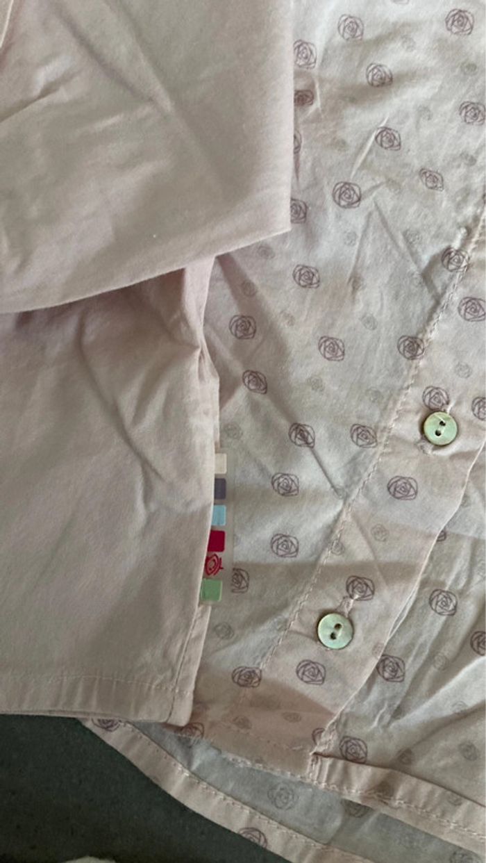 Lot ensemble chemise vêtement bébé fille 6 mois garde robe haut tunique - photo numéro 7