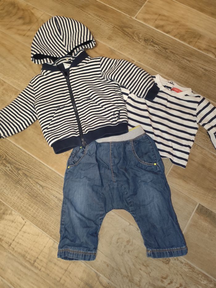 Lot vêtements garçon 9 mois - photo numéro 5