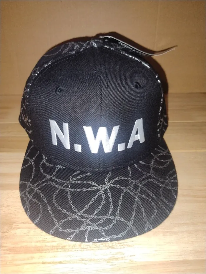Casquette hip-hop Niggaz Wit Attitudes unisexe, taille M