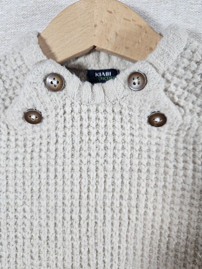Pull en maille kiabi 3 mois - photo numéro 2