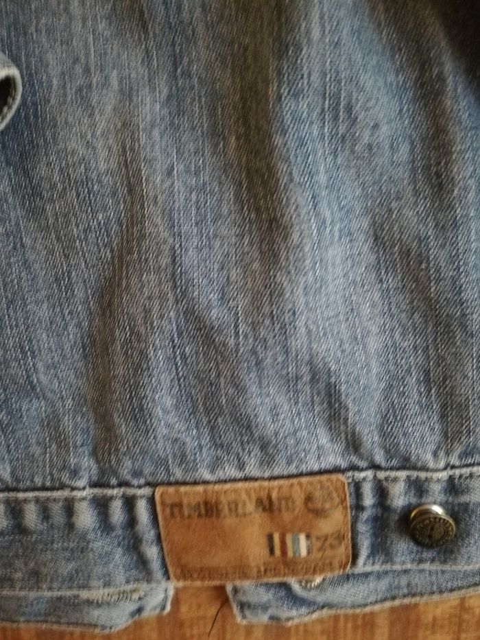 Veste en jean timberland - photo numéro 4
