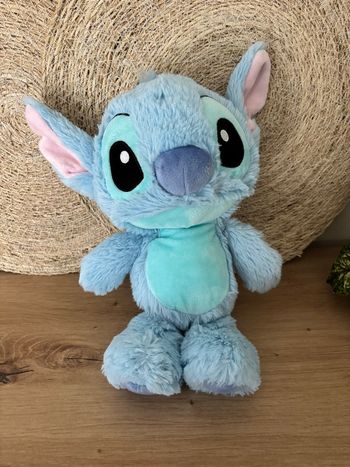 Neuf doudou stitch bleu rose Disney 30 cm 