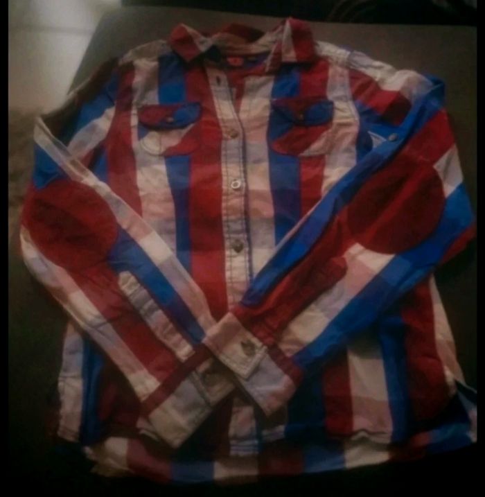 Chemise à carreaux "Bilook" comme neuve