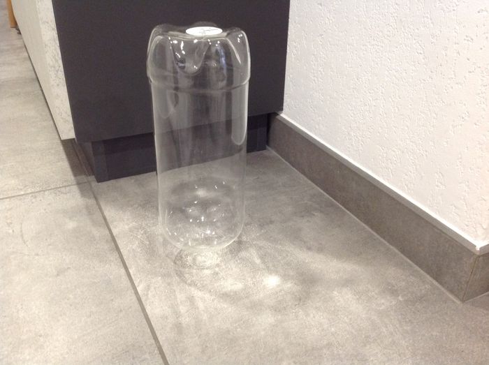 Bouteille / jarre / carafe en verre transparent 1.5 litre - photo numéro 9