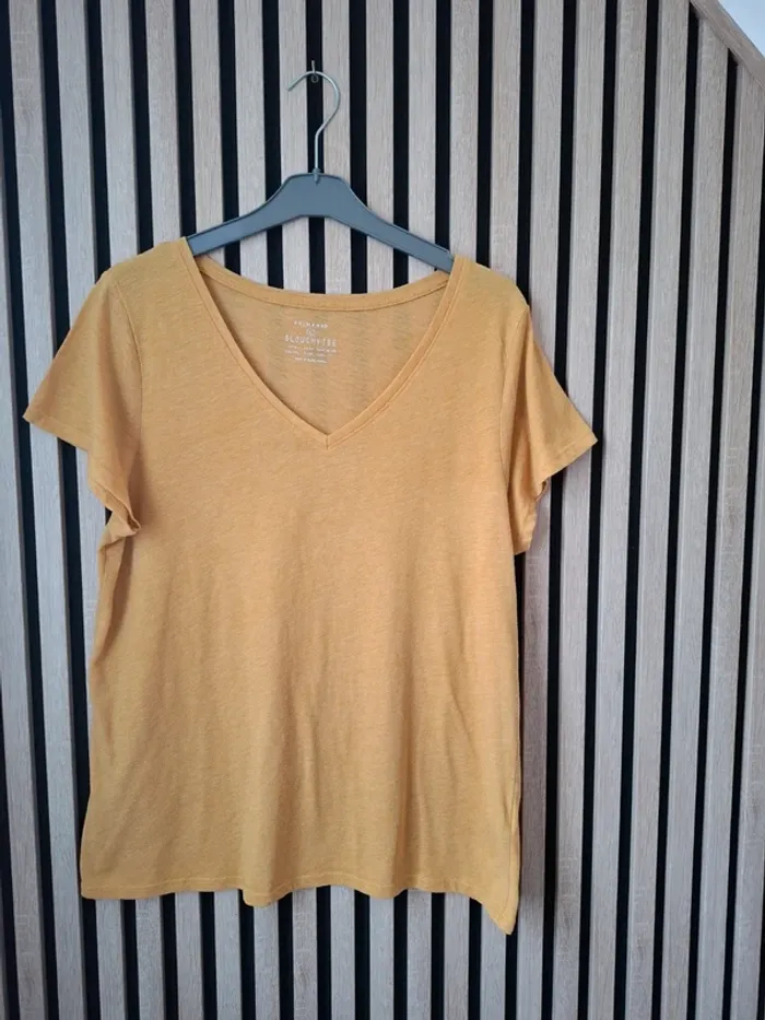 Tee shirt moutarde Primark T42/44